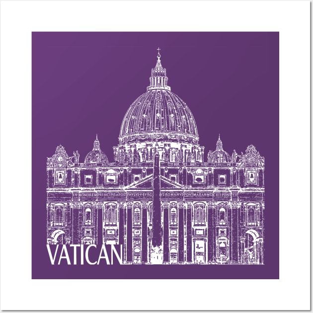 Vatican City Wall Art by TravelTs